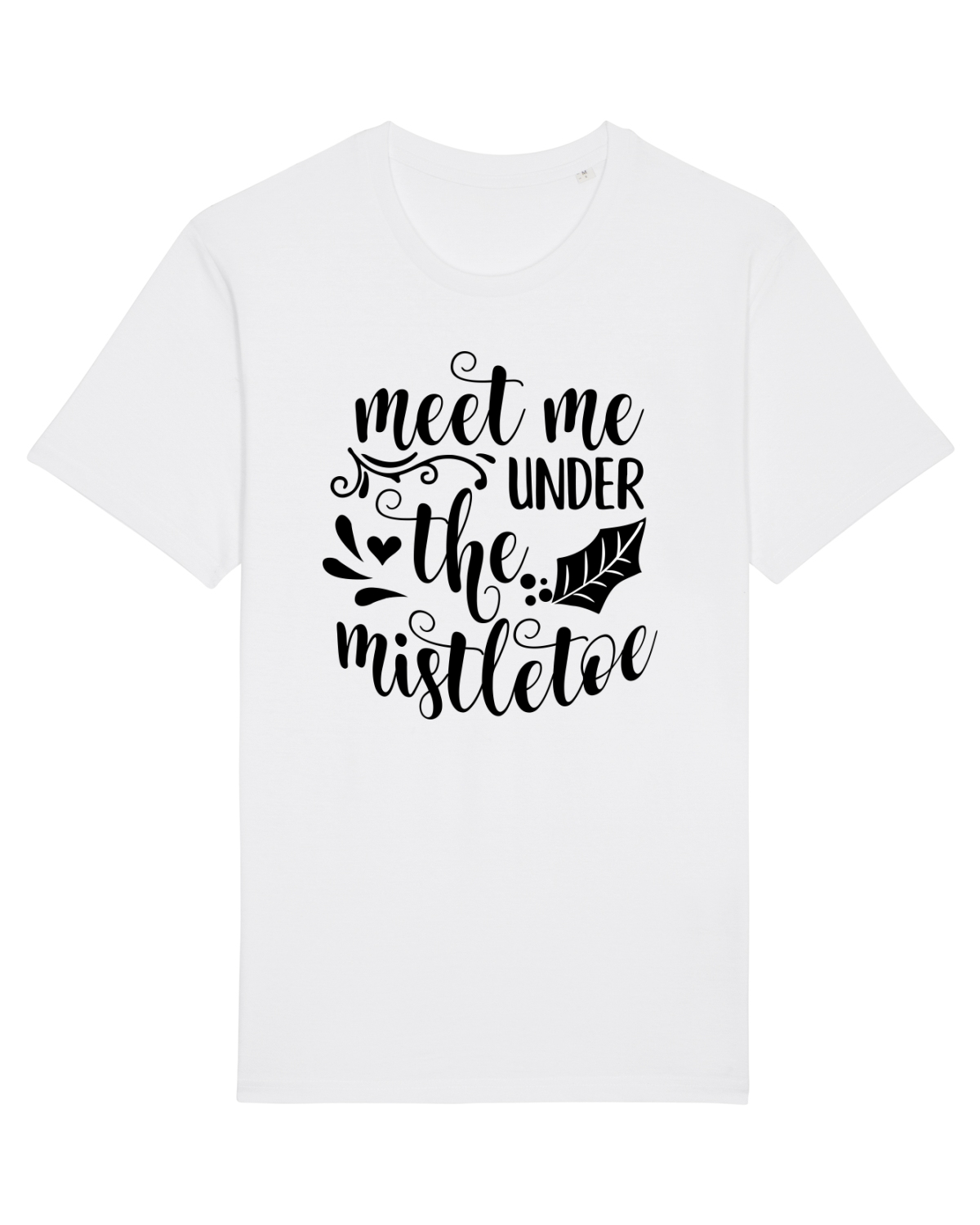 Tricou mânecă scurtă Unisex Rocker White