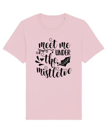 Mă găsești sub vâsc Cotton Pink