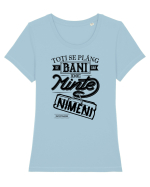 Zicatoare Tricou mânecă scurtă guler larg fitted Damă Expresser