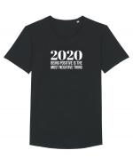 2020 Tricou mânecă scurtă guler larg Bărbat Skater