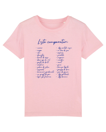 Lista cumparaturi Cotton Pink