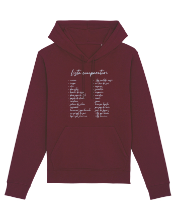 Lista cumparaturi Burgundy