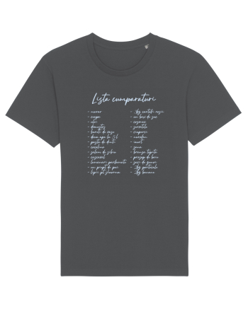 Lista cumparaturi Anthracite
