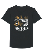 Mă găsești sub vâsc Tricou mânecă scurtă guler larg Bărbat Skater