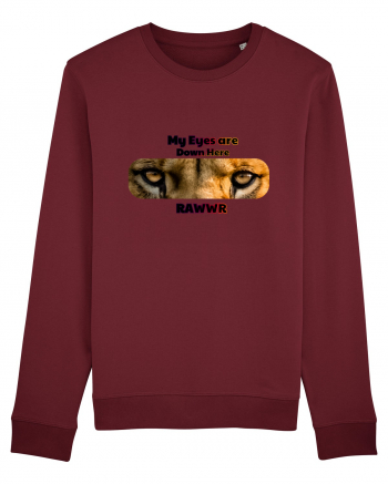 Lion Eyes Burgundy