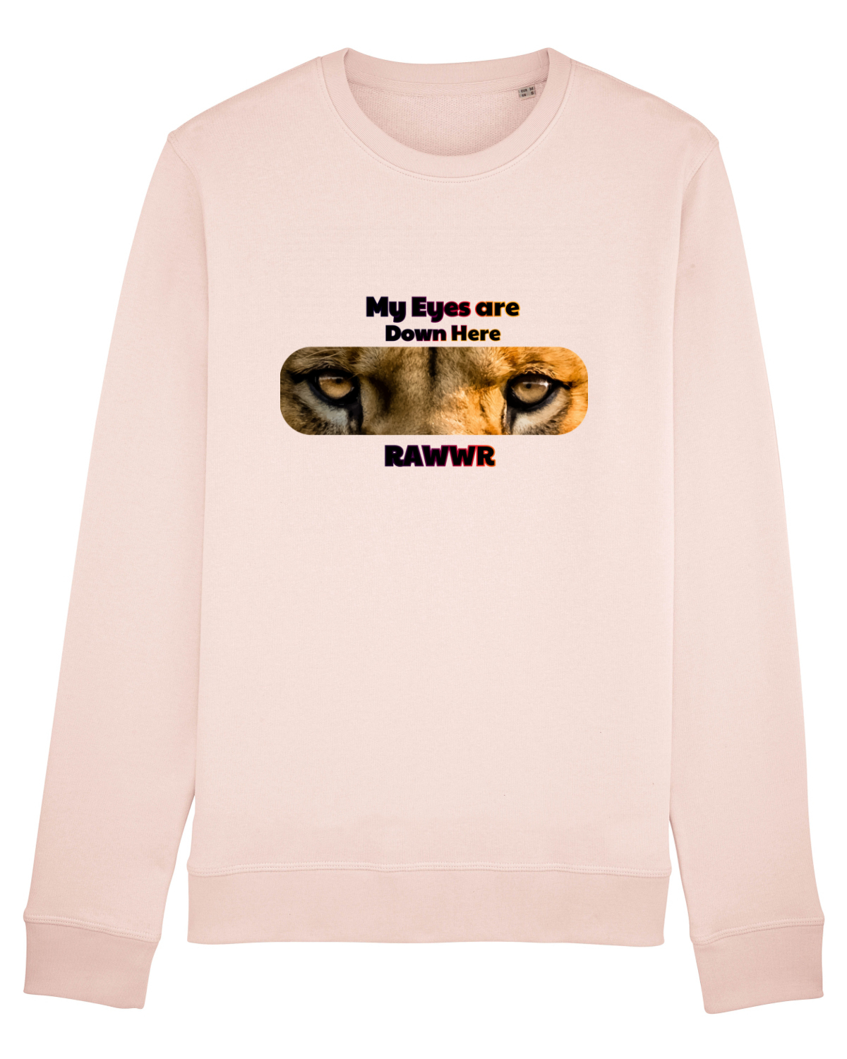 Bluză mânecă lungă Unisex Rise Candy Pink