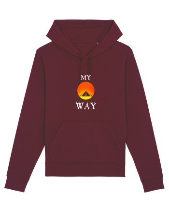 Tricou MY WAY  Burgundy