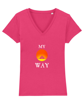 Tricou MY WAY  Raspberry