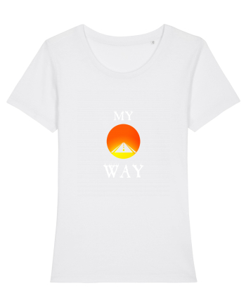 Tricou MY WAY  White