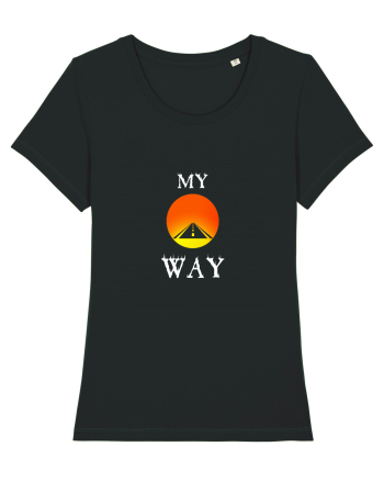 Tricou MY WAY  Black