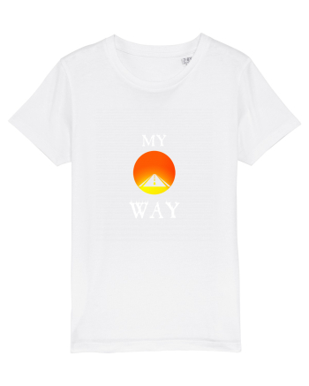 Tricou MY WAY  White