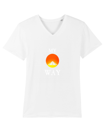 Tricou MY WAY  White