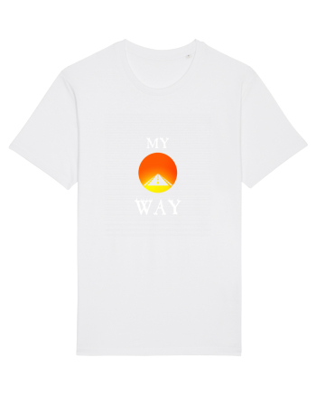 Tricou MY WAY  White
