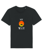 Tricou MY WAY  Tricou mânecă scurtă Unisex Rocker