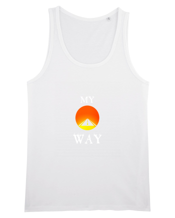 Tricou MY WAY  White