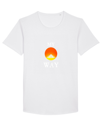 Tricou MY WAY  White