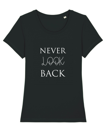 NEVER LOOK BACK Black