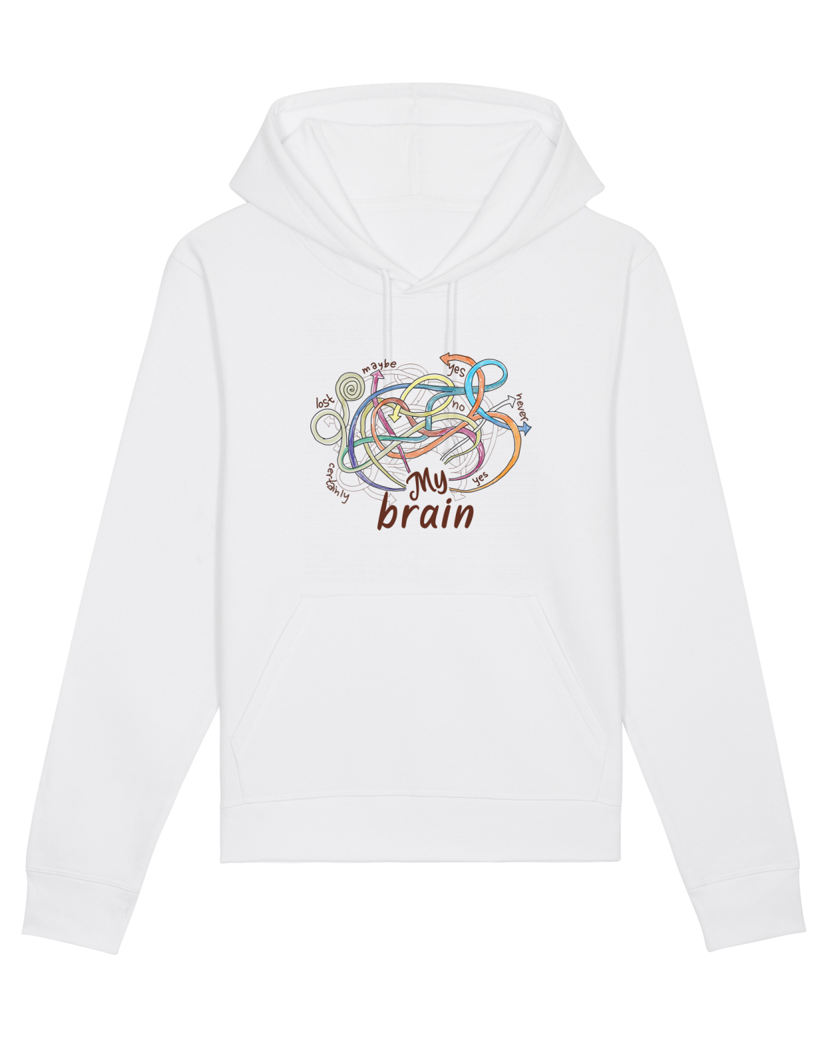 Hanorac Unisex Drummer White