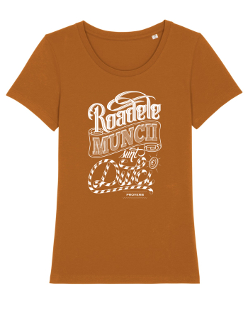Proverb românesc alb Roasted Orange