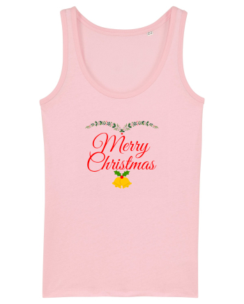 Merry Christmas Cotton Pink