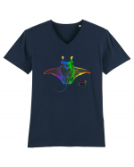 RGB Manta Tricou mânecă scurtă guler V Bărbat Presenter