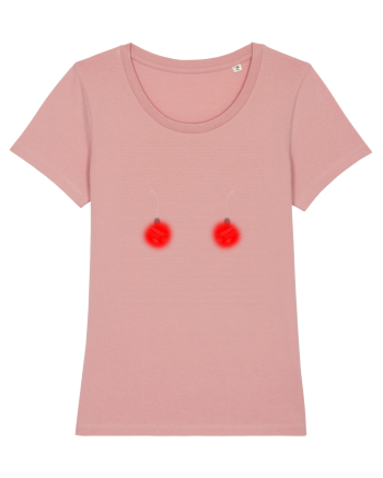 Christmas Red Globes Canyon Pink