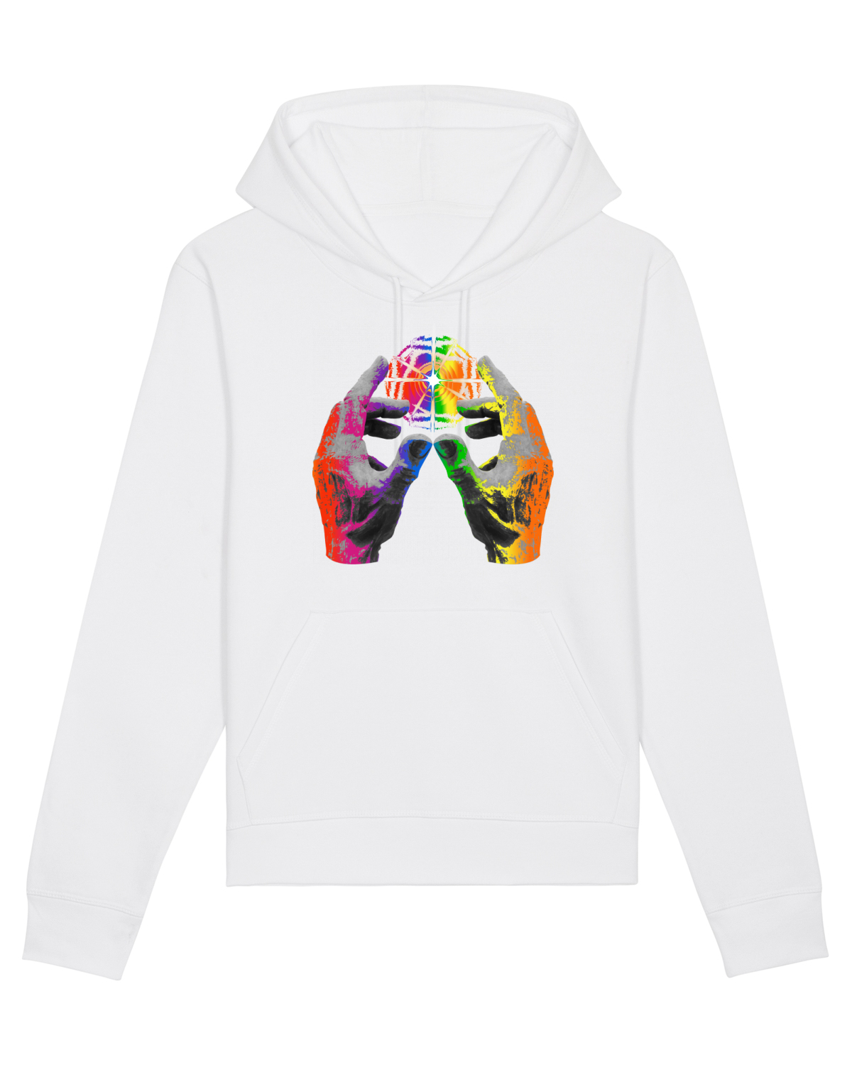 Hanorac Unisex Drummer White