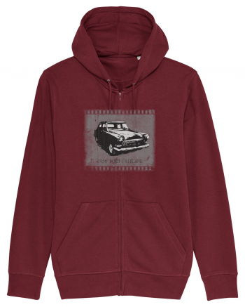 1956 Ford Fairlane T-Shirt Burgundy