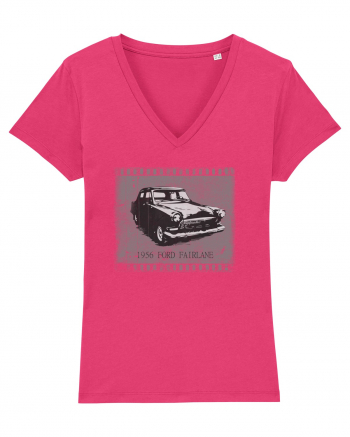 1956 Ford Fairlane T-Shirt Raspberry