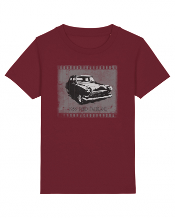1956 Ford Fairlane T-Shirt Burgundy