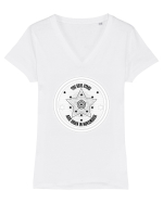november Tricou mânecă scurtă guler V Damă Evoker
