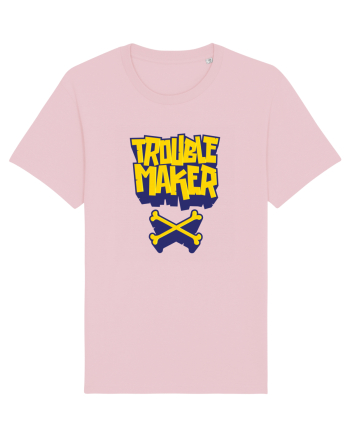 Trouble Maker I Cotton Pink