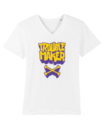 Trouble Maker II Tricou mânecă scurtă guler V Bărbat Presenter