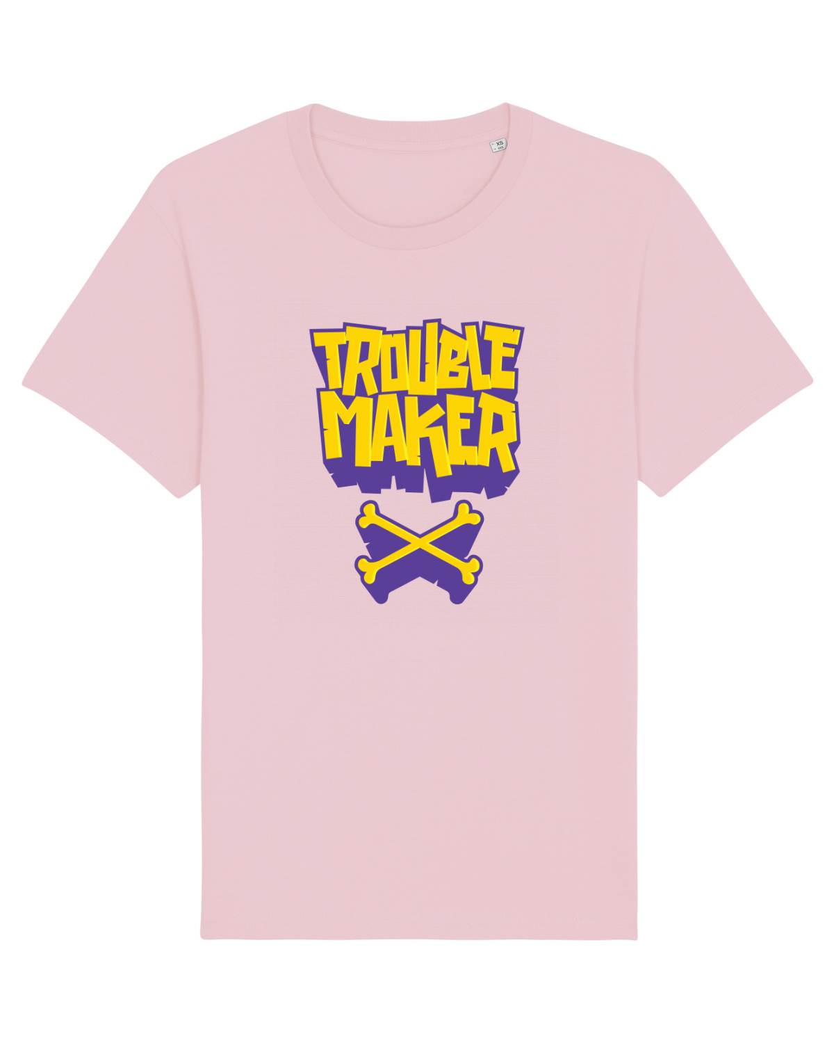 Tricou mânecă scurtă Unisex Rocker Cotton Pink