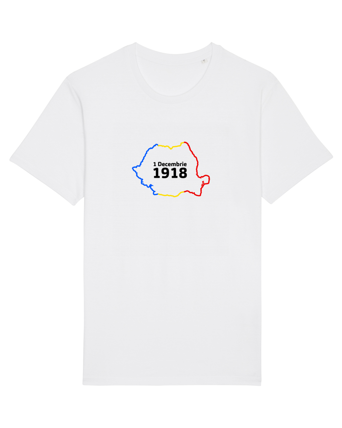 Tricou mânecă scurtă Unisex Rocker White