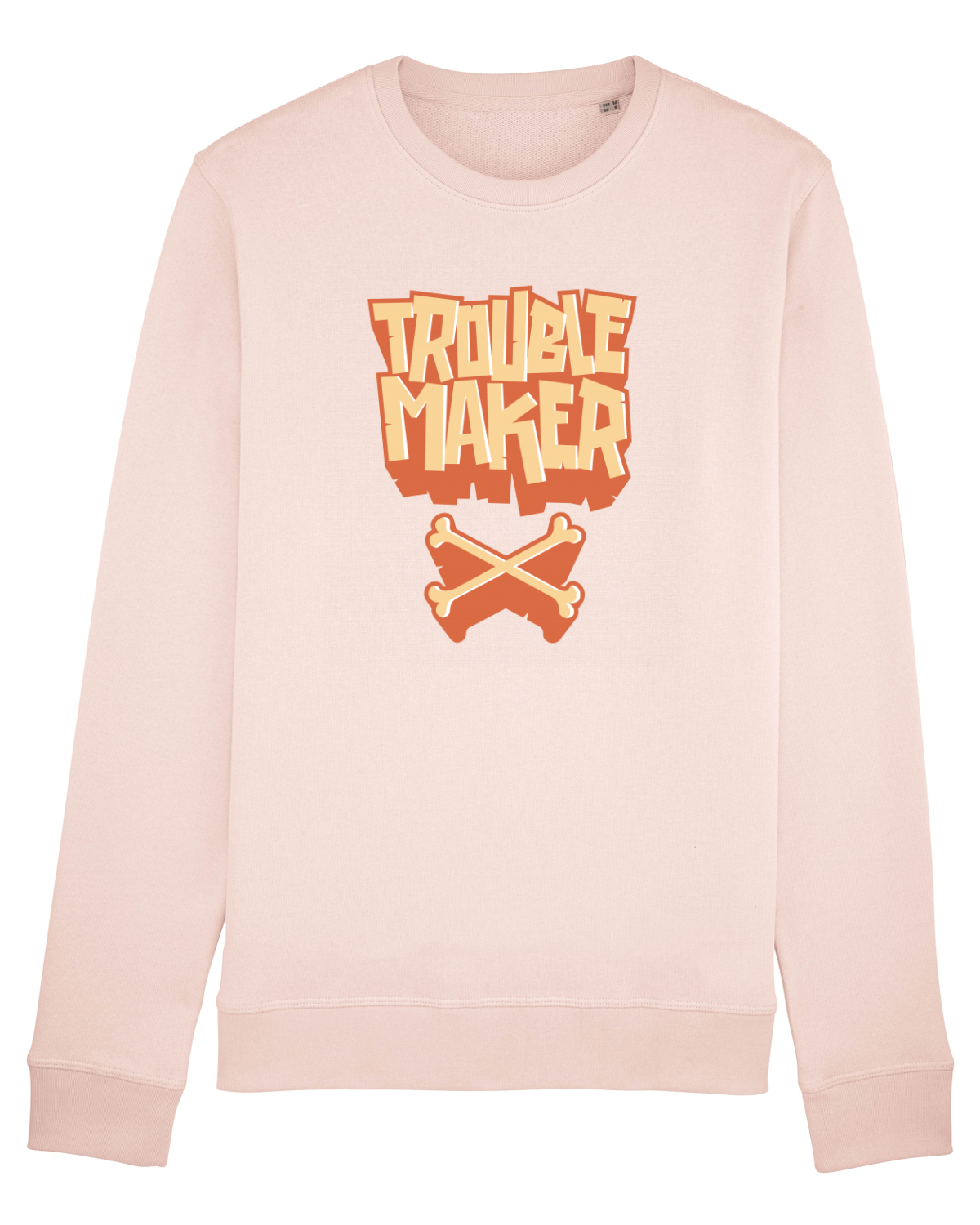 Bluză mânecă lungă Unisex Rise Candy Pink