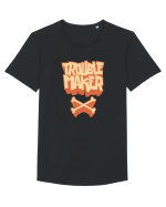 Trouble Maker III Tricou mânecă scurtă guler larg Bărbat Skater