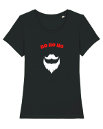HoHoHo Tricou mânecă scurtă guler larg fitted Damă Expresser