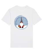 Elf în zăpadă Tricou mânecă scurtă Unisex Rocker