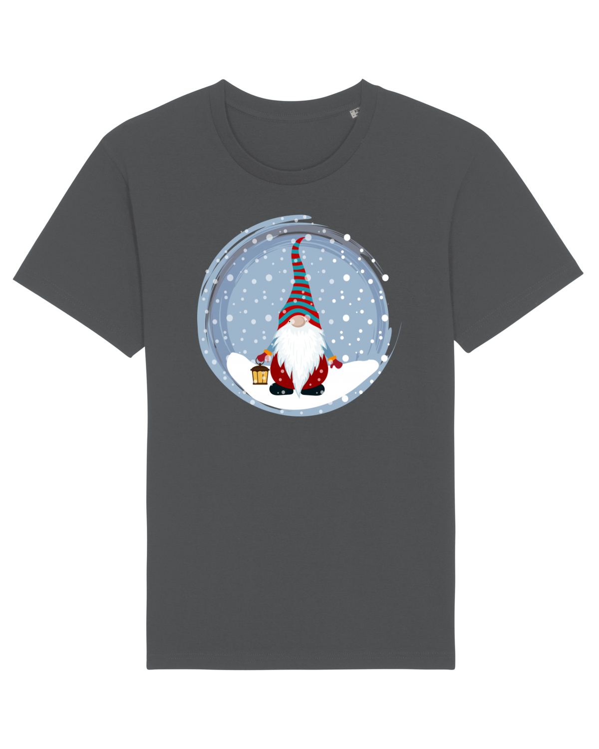 Tricou mânecă scurtă Unisex Rocker Anthracite