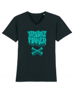 Trouble Maker IV Tricou mânecă scurtă guler V Bărbat Presenter