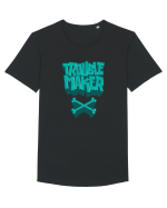 Trouble Maker IV Tricou mânecă scurtă guler larg Bărbat Skater