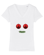 Big Balls Christmas Tricou mânecă scurtă guler V Damă Evoker