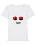 Big Balls Christmas Tricou mânecă scurtă guler larg fitted Damă Expresser