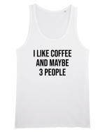 I like coffee - negru Maiou Bărbat Runs