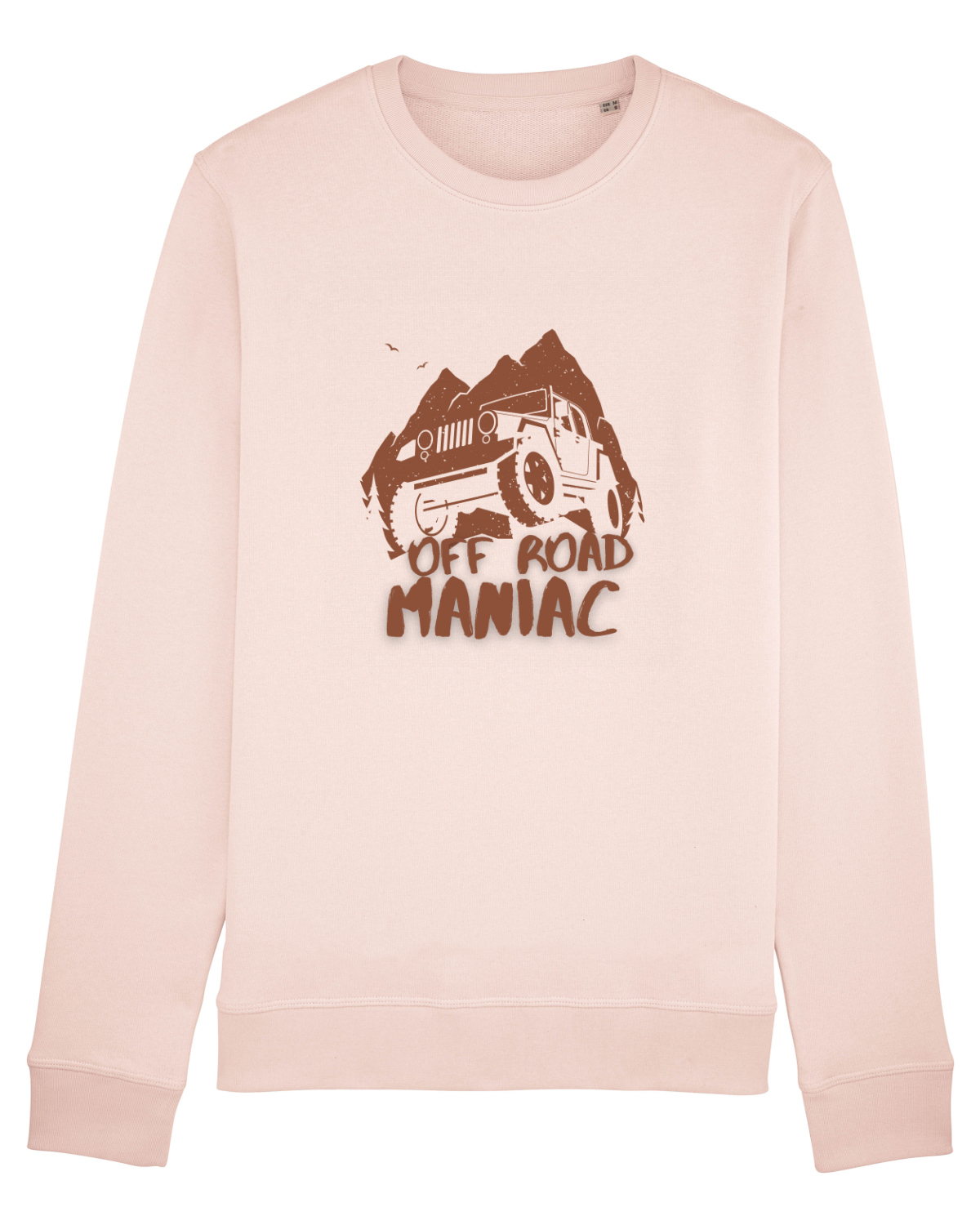Bluză mânecă lungă Unisex Rise Candy Pink