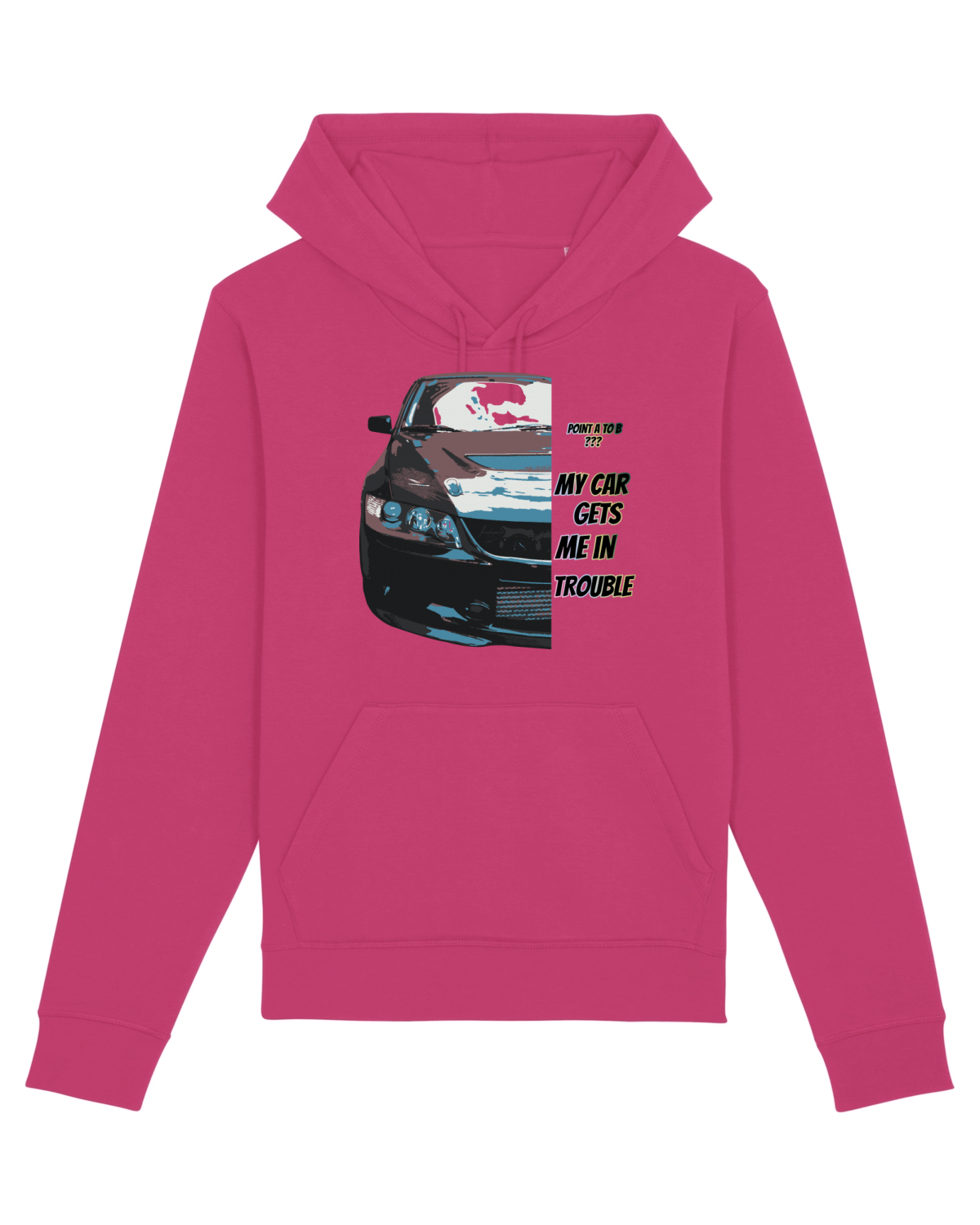 Hanorac Unisex Drummer Raspberry