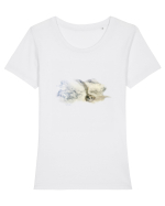 Surreal Vision no. 7 Tricou mânecă scurtă guler larg fitted Damă Expresser