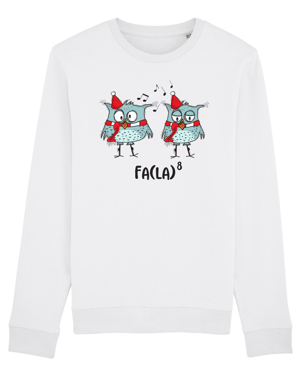 Bluză mânecă lungă Unisex Rise White