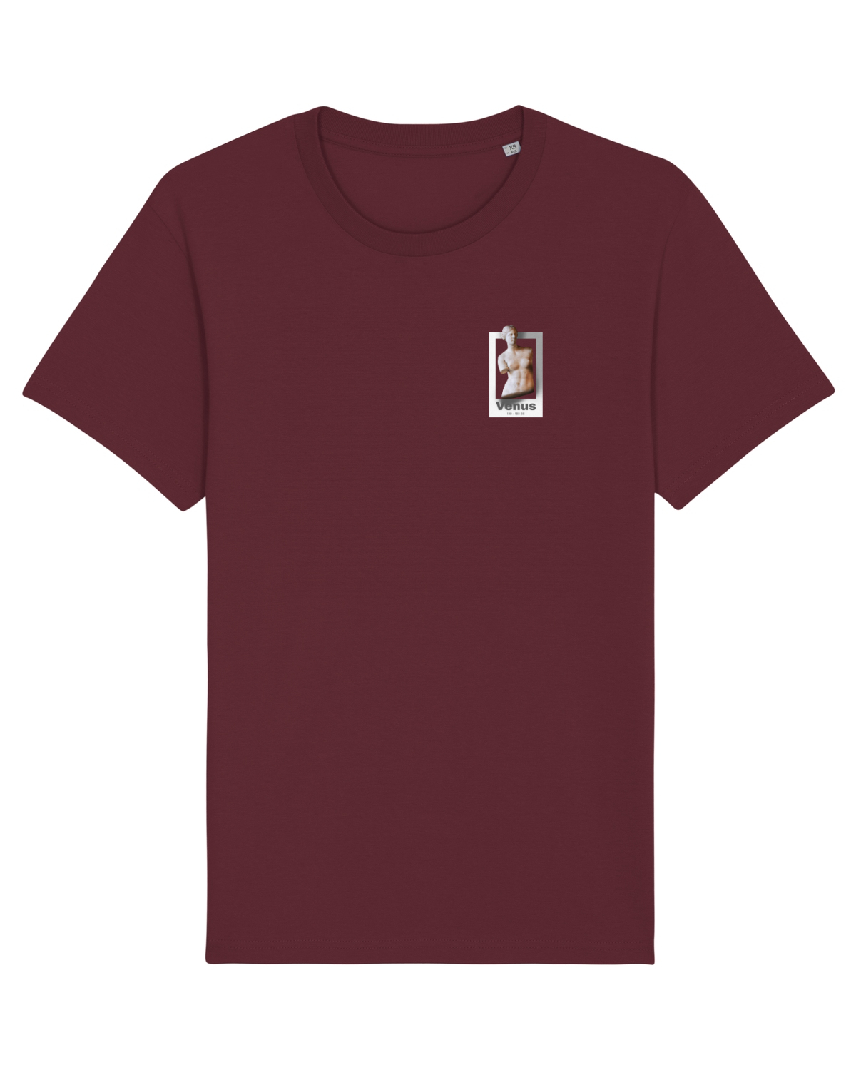 Tricou mânecă scurtă Unisex Rocker Burgundy
